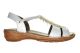 Ara Hawaii Witte Lederen Sandaal