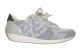 Ara Lissabon Zilveren Sneaker Voorzien Van Lycra