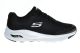 Archfit Skechers Zwarte Sneaker Steunzolen