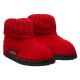 Bergstein Ccozy Red Vilt Pantoffels