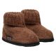 Bergstein Cozy Brown Vilt Pantoffels