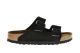 Birkenstock Arizona Black Suede Zacht Voetbed