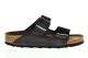 Birkenstock Arizona Velvet Grey Leder Daim Smal