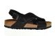 Birkenstock Tulum Black Leder Smal