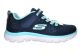Blauwe Velcro Comfort Sneaker Skechers