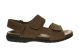 Bruin Herensandalen Velcro Rieker