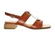 Caprice Sandalen Hakje Cognac