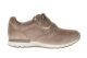 Caprice Taupe Suede Damessneaker Veter En Rits