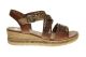 Cognac Sandalen Remonte Sleehak