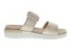 Comfort Slippers Cream Leder