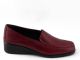 Dames Mocassin Bordeaux Zacht Leder Ennove