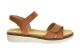 Dames Platte Cognac Sandalen Remonte