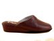 Dames Sloffen Bordo Pantoffel Met Buffel