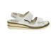 Damessandalen Darcie White Velcro