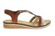 Damessandlen Rieker Elegant Cognac