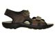 Donkerbruine Herensandalen Leder Jomos