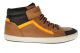 Geox Kinderschoenen Cognac Zwart