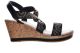 Hoge Hak Kurk Zwart Sandalen