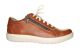 Jomos Cognac Herensneaker Met Veters En Rits