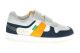 Kickers Jogens Zomer Sneaker Canvas Velcro Blauw Wit