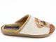 Kinderpantoffel Hond Beige
