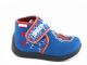 Kinderpantoffel Spiderman Blauw Velcro