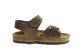 Kindersandalen Nubuck Bruin Leder