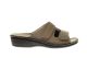 La Plume Beige Lederen Slipper Tweeband Hallux Valgus