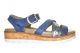 Mia 02 Blue Coruna Mirel Blauwe Sandaal