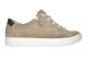Mirel Khaki Ledere Sneaker Met Rits