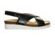 Mobils Zwarte Sandalen Tally