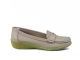 Mocassin Beige Leder