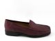 Mocassin Dames Bordeaux Leder Sana Vital