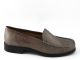Mocassin Dames Truffel Leder Sana Vital