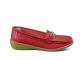 Mocassin Rood Leder