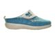 Pantoffel Wol Steunzolen Azzurro