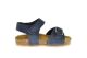 Plakton Nubuck Leder Kindersandaal Gesp Velcro