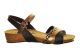 Plakton Sandalen Bruin Goud Sleehak