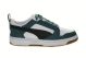 Puma Rebound V6 Low Wit Groen