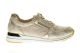 Remonte Beige Gouden Damessneaker Met Lycra