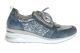 Remonte Blauwe Strech Sneaker Met Rits
