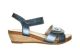 Remonte Sandalen Blauw Kurk