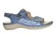 Remonte Sandalen Blauw Steunzolen