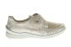 Rieker Beige Damesschoen Met Velcro  Lycra Moeiljke Voeten