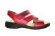Rieker Rode Sandalen Steunzolen