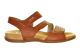 Rieker Sandalen Cognac Drieband