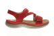 Rode Sandalen Rieker