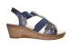 Sandalen Hoge Hak Blauw