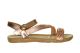 Sandalen Roos Goud Dames