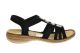 Sandalen Zwart Klassiek Rieker